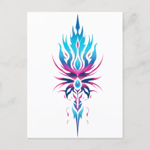 Neo-Tribal Sigil Vykort
