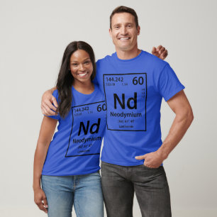 Neodymium Inslag (svart) T-Shirt