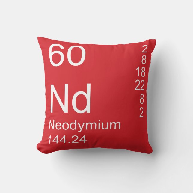 Neodymium Kudde (Framsida)