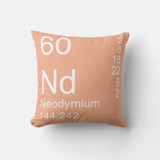 Neodymium Kudde (Framsida)