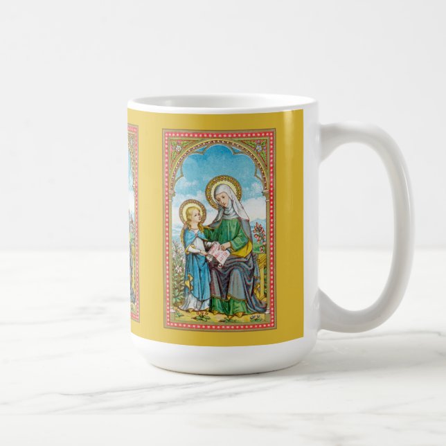 NeoGothic St. Anne och Young Mary (SAU 29) Kaffemugg (Höger)