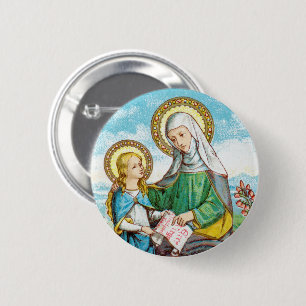 NeoGothic St. Anne och Young Mary (SAU 29) Knapp