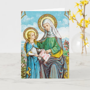 NeoGothic St. Anne och Young Mary (SAU 29) Kort