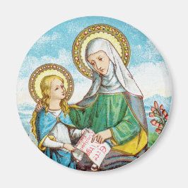NeoGothic St. Anne och Young Mary (SAU 29) Magnet