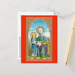 NeoGothic St. Anne och Young Mary (SAU 29) Vykort