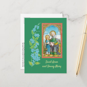 NeoGothic St. Anne och Young Mary (SAU 29) Vykort
