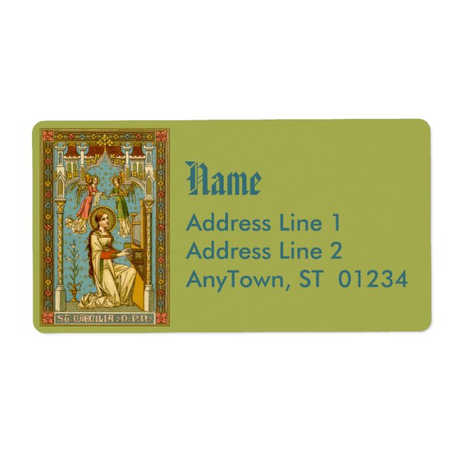 NeoGothic St. Cecilia of Rom (BNG 02) Fraktsedel (Framsidan)