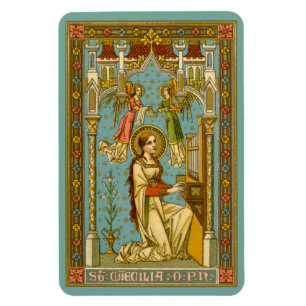 NeoGothic St. Cecilia of Rom (BNG 02) Magnet