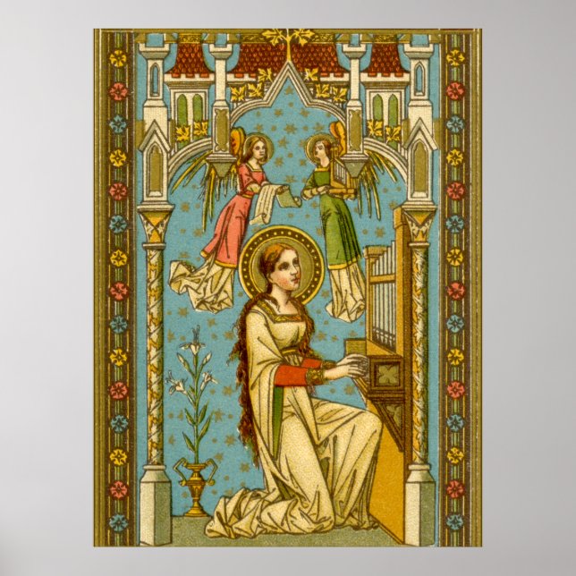 NeoGothic St. Cecilia of Rom (BNG 02) Poster (Framsidan)