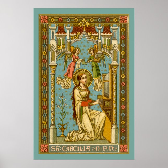 NeoGothic St. Cecilia of Rom (BNG 02) Poster (Framsidan)