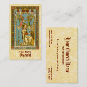 NeoGothic St. Cecilia of Rom (BNG 02) Visitkort