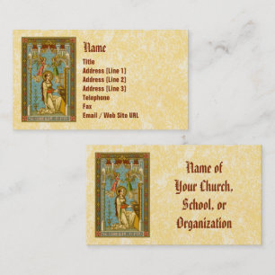 NeoGothic St. Cecilia of Rom (BNG 02) Visitkort