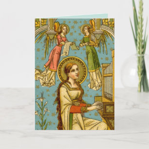 NeoGothic St. Cecilia of Rom (uppgifter; BNG 02) b Kort
