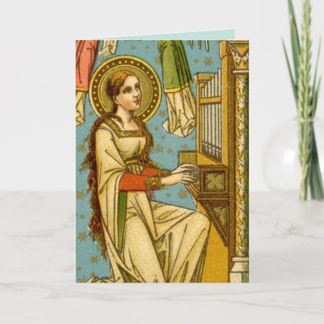 NeoGothic St. Cecilia of Rom (uppgifter; BNG 02) Kort (Framsida)