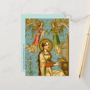 NeoGothic St. Cecilia of Rom (uppgifter; BNG 02) P Vykort