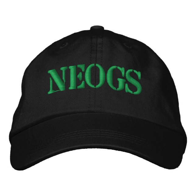 NEOGS baseballhatt Broderad Keps (Framsida)