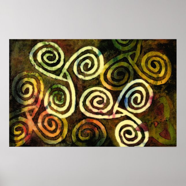 NeoLithic Cave Art Poster (Framsidan)