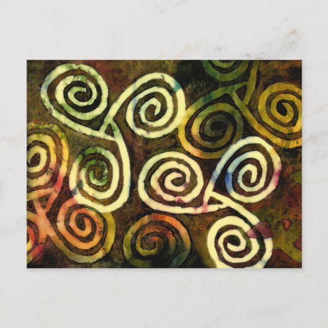 NeoLithic Cave Art-vykort Vykort (Framsida)