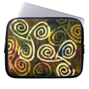 NeoLithic elektronisk grottakonst hänger lös Laptop Sleeve