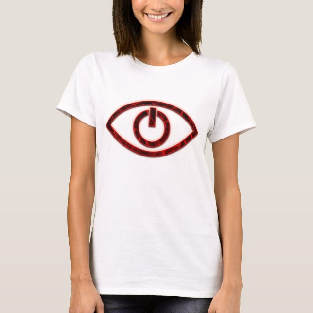 Neolution - Röd föräldralössvart T-shirt (Framsida)