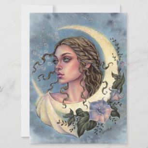 Neoma Fantasy New Måne Enchantress Art Card