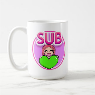 Neomotokos Sub Kärlek Emote Mugg
