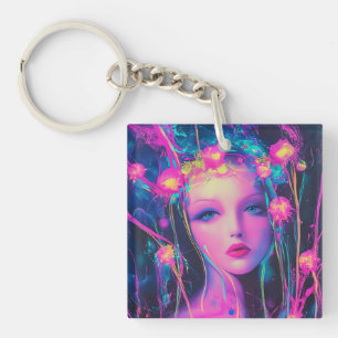 Neon Alien Goddess