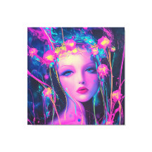 Neon Alien Goddess