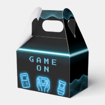 Neon alla år tv-spel födelsedag 