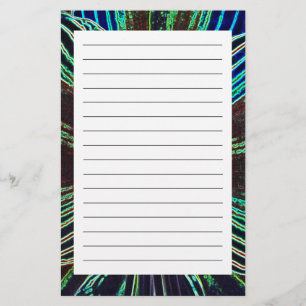 Neon Amaryllis Brevpapper