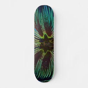 Neon Amaryllis Skateboard Bräda 21,5 Cm
