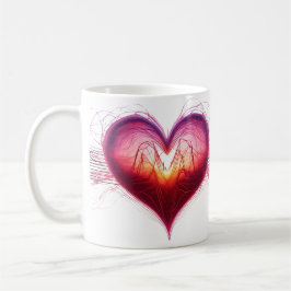 Neon Anatomical Heart iPhone / iPad case Kaffemugg