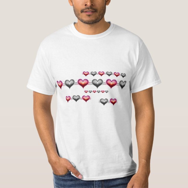 Neon anatomiskt hjärta iPhone/iPad-fodral T Shirt (Framsida)