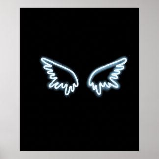 Neon angel vingar poster