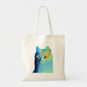 Neon Angora Cat Tygkasse