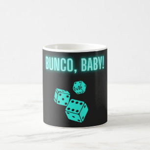 Neon Aqua Bunco Baby Kaffemugg