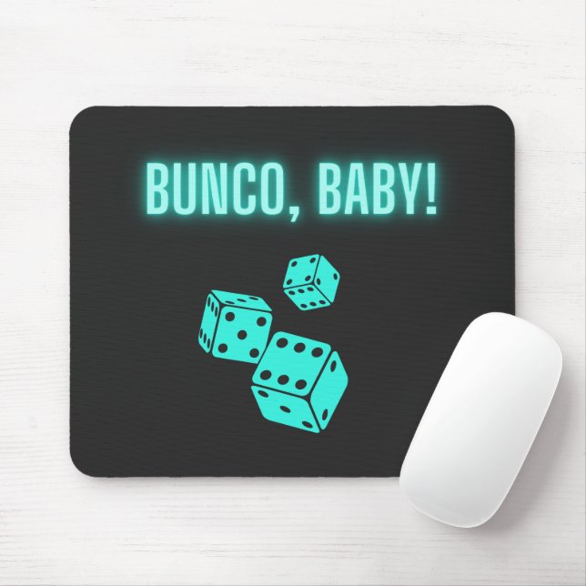 Neon Aqua Bunco Baby Musmatta (Med mus)
