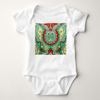 Neon arabesque ornament: 80 år stil. t shirt