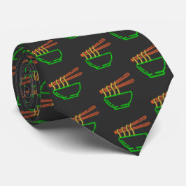 Neon Asian Noodle Bowl Slips