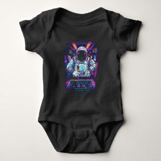Neon Astronaut Kosmisk Rymdutforskning Grafik  T Shirt