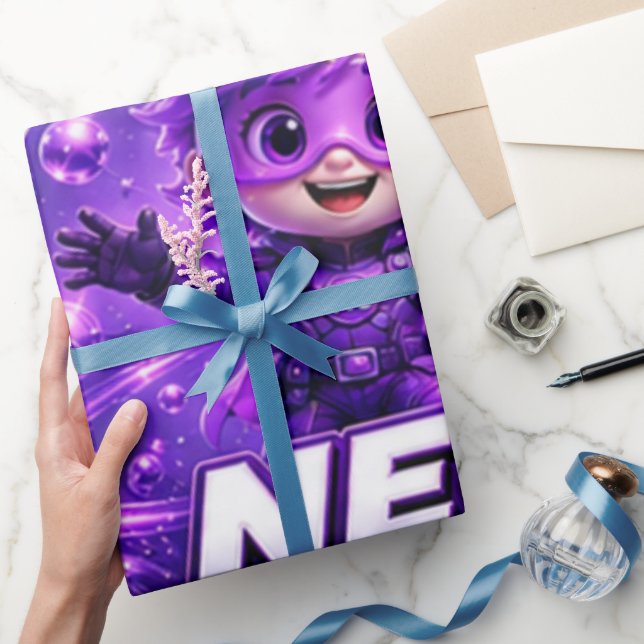 Neon ATOMIVRA Presentpapper (Gifting)