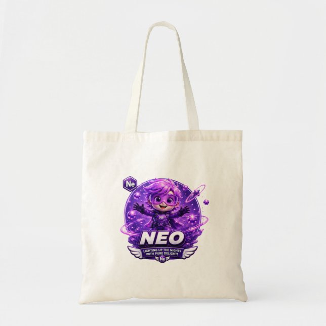 Neon ATOMIVRA Tygkasse (Framsidan)