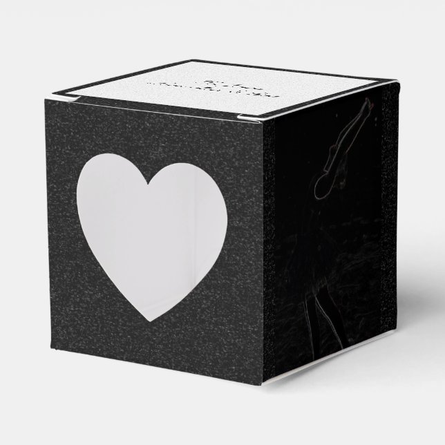 Neon, Ballerina i Snö- Presentaskar (Framsidan Sidan)