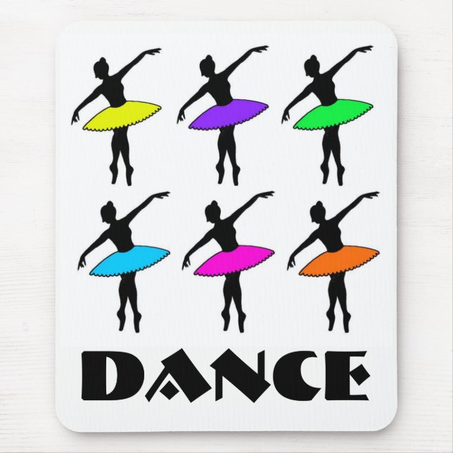 Neon Ballerinas Ballet Tutu Dance Teacher Pointe Musmatta (Framsidan)