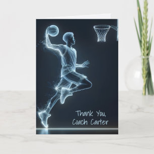 Neon Basketball Player-Tack Kort