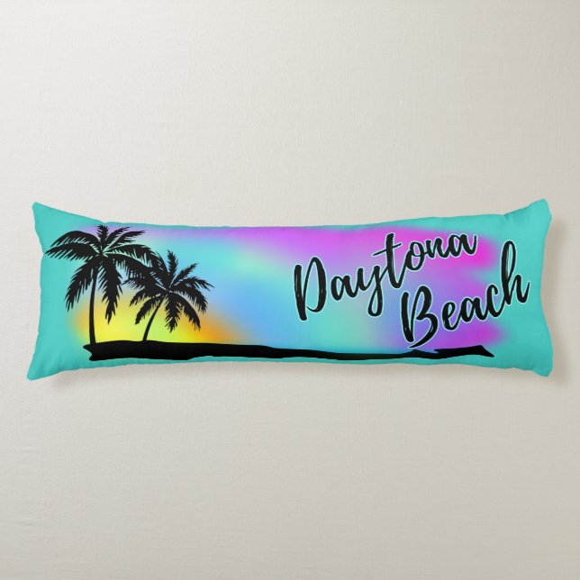 Neon Beach Himlar vid Daytona Beach Kroppskudde (Framsidan)