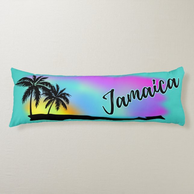 Neon Beach Himlar vid Jamaica Kroppskudde (Framsidan)