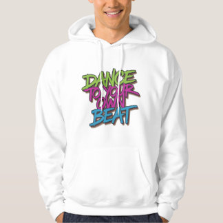 Neon Beats: Dance to Your Beat Graffiti hoodie