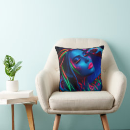 neon beauty kudde