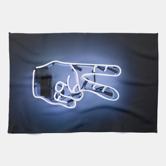 Neon biet kökshandduk (Horisontell)